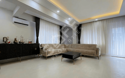 Furnished 3+1 Duplex Apartment in Şelale, Kepez, Antalya