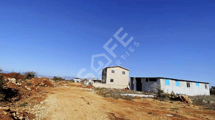 Prime 2-Storey Zoned Investment Land with Ready Warehouse in Kirişçiler, Antalya