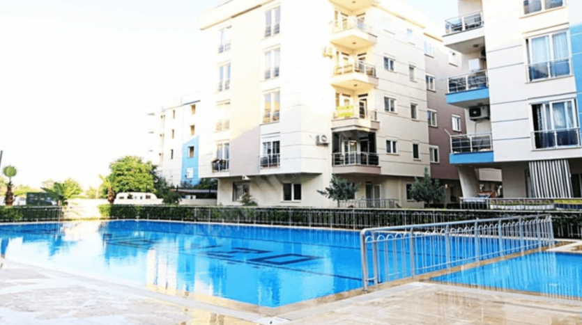 1+1 Apartment with Pool in Yeşildere, Muratpaşa, Antalya