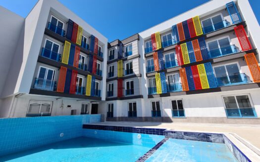 Fully Furnished 1+1 Apartment in a Luxurious Complex with Pool in Kepez, Antalya