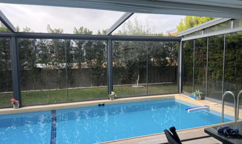 7+1 Triplex Villa with Private Pool in Molla Yusuf, Konyaaltı, Antalya