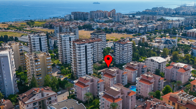 Furnished 3+1 Apartment Only 1 km from Konyaaltı Beach in Gürsu, Konyaaltı, Antalya