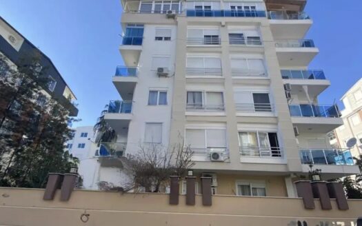 Fully Furnished 1+1 Apartment in a Complex with Pool for Rent in Hurma, Konyaaltı, Antalya